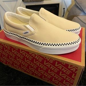 Vans Classic Slip Ons Foxing Turtle Dove